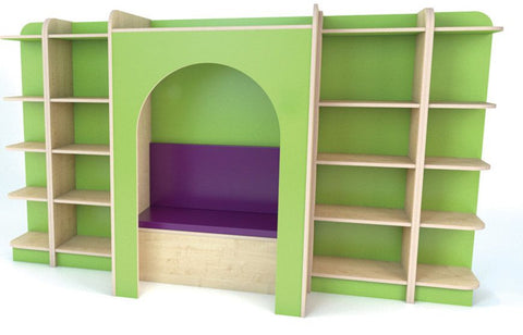 KubbyClass® Reading Nook - Set E-Dropship,Furniture,Library Furniture,Nooks,Nooks dens & Reading Areas,Wellbeing Furniture,Willowbrook-Learning SPACE