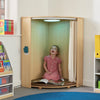 LED Corner Cabinet-Calming & Anxiety,Calming and Relaxation,Chill Out Area,Helps With,Nooks dens & Reading Areas,Reading Den,Sensory Dens,Sensory Room Furniture,Wellbeing Furniture-Learning SPACE