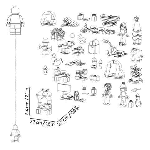 LEGO® (42698) Friends Advent Calendar 2026, Building Toys Learning SPACE