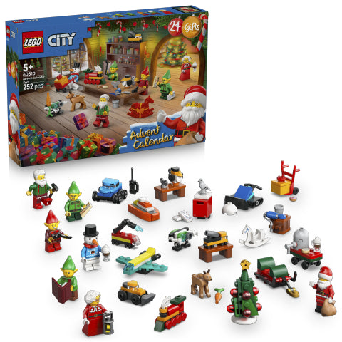 LEGO® (60510) City Advent Calendar 2026, Building Toys Learning SPACE