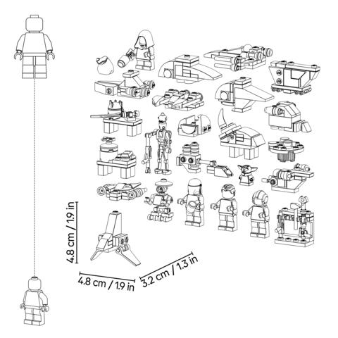 LEGO® (75456) Star Wars Advent Calendar 2026, Building Toys Learning SPACE