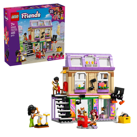 LEGO® (42653) Friends - Music Shop & Apartment, Learning SPACE