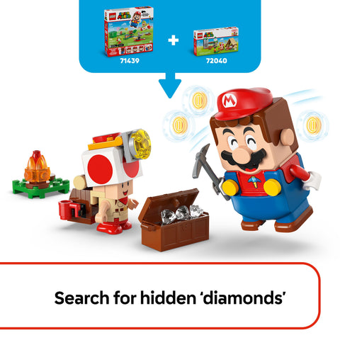 LEGO® (72040) Super Mario - Captain Toad's Camp, Learning SPACE