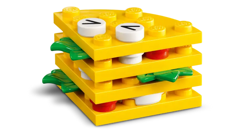 LEGO® Classic Creative Food Friends (11039)-Building Blocks,Christmas,Christmas 2025,Fine Motor Skills,Games & Toys,Gifts For 3-5 Years Old,LEGO®,Stocking Stuffers-Learning SPACE