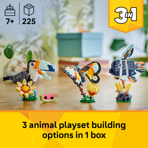 LEGO® Creator (31173) - Wild Animals: Tropical Toucan, Learning SPACE