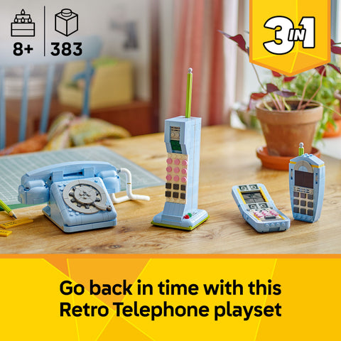 LEGO® Creator (31174) - Retro Telephone, Learning SPACE