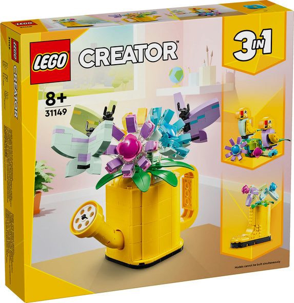 LEGO® Creator 3in1 Flowers in Watering Can-Building Blocks,Christmas,Christmas 2025,Fine Motor Skills,Gifts for 8+,LEGO®,Teenage & Adult Sensory Gifts-Learning SPACE