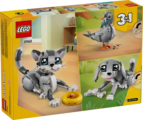 LEGO® Creator 3in1 Playful Cat (31163)-Building Blocks,Christmas,Christmas 2025,Fine Motor Skills,Games & Toys,Gifts for 8+,LEGO®-Learning SPACE