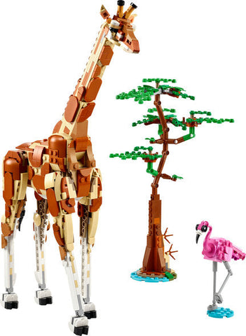 LEGO® Creator Wild Safari Animals 3in1 set-Animals,Building Blocks,Christmas,Christmas 2025,Engineering & Construction,Fine Motor Skills,Games & Toys,Gifts for 8+,LEGO®-Learning SPACE