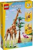 LEGO® Creator Wild Safari Animals 3in1 set-Animals,Building Blocks,Christmas,Christmas 2025,Engineering & Construction,Fine Motor Skills,Games & Toys,Gifts for 8+,LEGO®-Learning SPACE