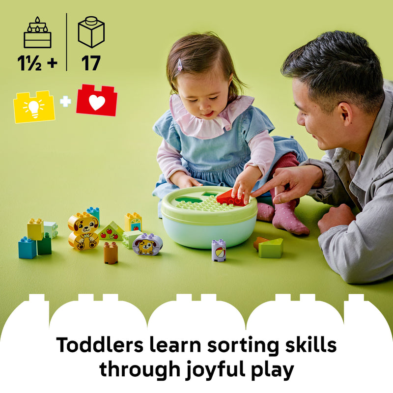 LEGO® DUPLO (10441) My First Shape Sorter: Puppy House, Learning SPACE