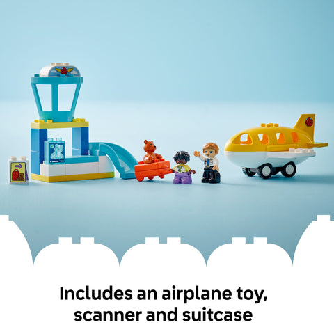 LEGO® DUPLO Town (10443) - First Time at the Airport-Building Blocks,Christmas 2025,Fine Motor Skills,Games & Toys,LEGO®-Learning SPACE
