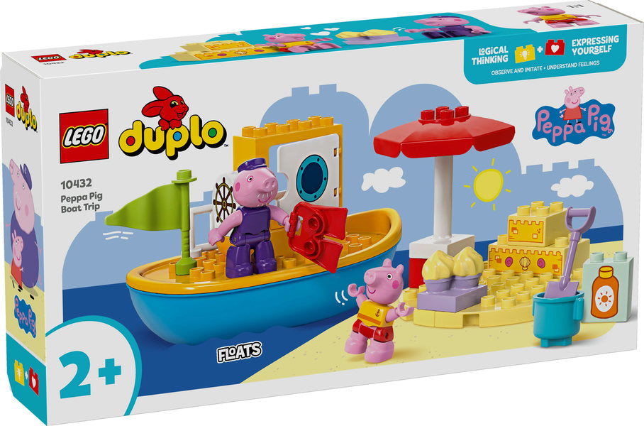 LEGO® Peppa Pig Boat Trip-Building Blocks,Christmas,Christmas 2025,Fine Motor Skills,Games & Toys,Gifts For 2-3 Years Old,LEGO®,Peppa Pig-Learning SPACE