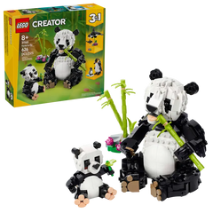 LEGO® Wild Animals: Panda Family (31165)-Animals,Building Blocks,Christmas,Christmas 2025,Engineering & Construction,Fine Motor Skills,Games & Toys,Gifts for 8+,LEGO®-Learning SPACE