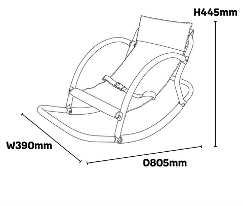 Mini Rocking Chair, Learning SPACE