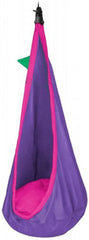 La Siesta Joki Organic Kids Hanging Nest Swing, Purple Learning SPACE
