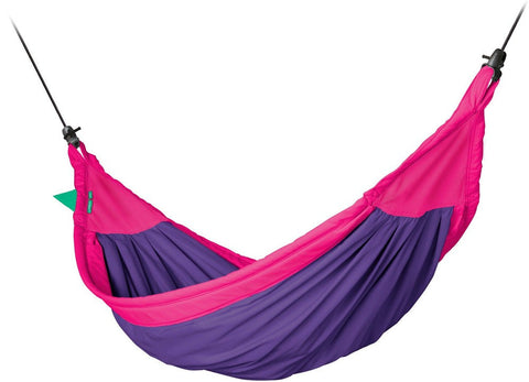 La Siesta Moki Kids Hammock with Suspension-Hammocks,Indoor Swings,La Siesta Hammocks,Matrix Group-Purple/Pink-MOK11-77-Learning SPACE