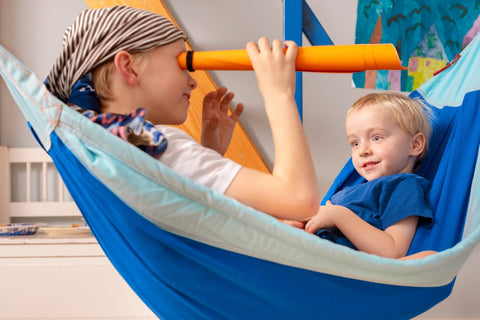 La Siesta Moki Kids Hammock with Suspension-Hammocks,Indoor Swings,La Siesta Hammocks,Matrix Group-Learning SPACE
