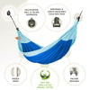 La Siesta Moki Kids Hammock with Suspension-Hammocks,Indoor Swings,La Siesta Hammocks,Matrix Group-Learning SPACE