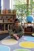 Lake Circles Placement 2x2m Carpet, Learning SPACE