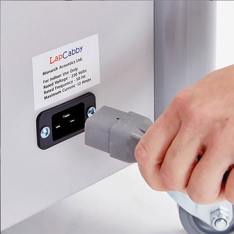 LapCabby 10 Device Vertical Mobile AC Charging Trolley, Learning SPACE