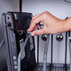 LapCabby 10 Device Vertical Mobile AC Charging Trolley, Learning SPACE