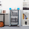 LapCabby 10 Device Vertical Mobile AC Charging Trolley, Learning SPACE