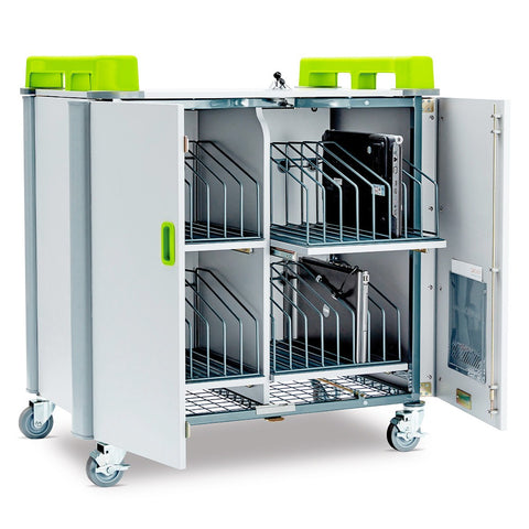 LapCabby 32 Device Vertical Compact Mobile Trolley, Learning SPACE