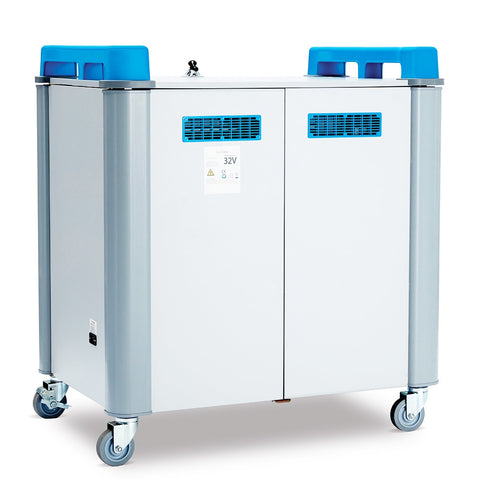 LapCabby 32 Device Vertical Compact Mobile Trolley, Learning SPACE