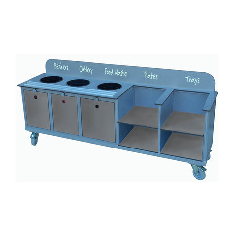 Large Aqua Smart Clearing Trolley, Learning SPACE