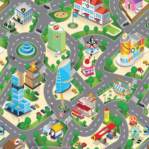 Large City Play Mat, Learning SPACE