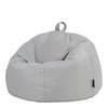 Large Classic Bean Bag Chair, Light Grey Learning SPACE