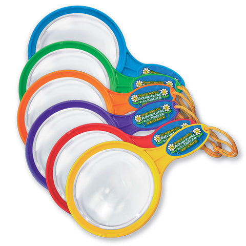 Large Hand Held Magnifiers (Set Of 12)-Classroom Packs,Early Science,EDUK8,Science,Science Activities-Learning SPACE