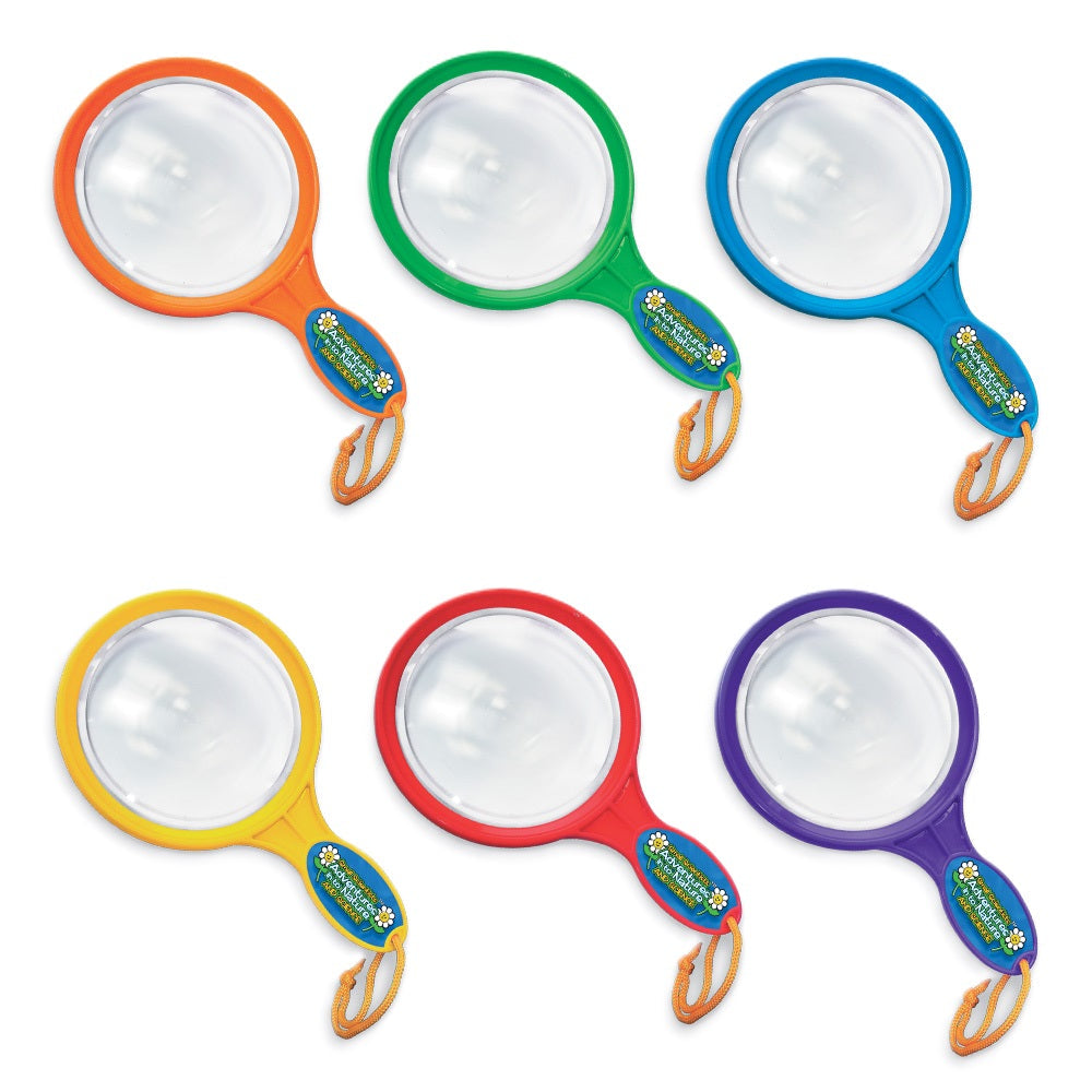 Large Hand Held Magnifiers (Set Of 12)-Classroom Packs,Early Science,EDUK8,Science,Science Activities-Learning SPACE