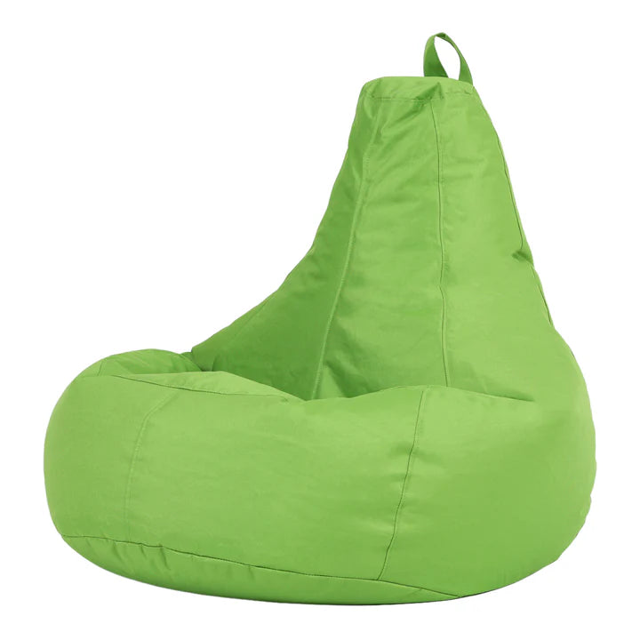 Large Reading Bean Chair, Lime Green Learning SPACE