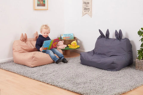 Large Shaggy Rug Beige, Learning SPACE