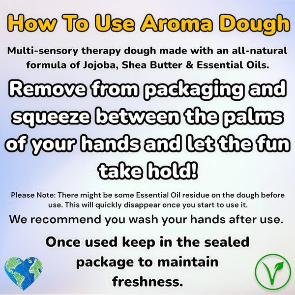 Lavender Aroma Dough | Aromatherapy Multi Sensory Playdough, Learning SPACE