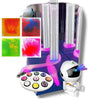 Connect Pro Portable Sound Reactive Sensory Room Corner with Fibre Optic Lighting, Hurricane Tube & Accessories, Sensory toy Learning SPACE