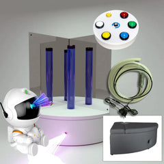 Lumina Portable Sensory Corner with 1.8m Bubble Tube & Fibre Optics