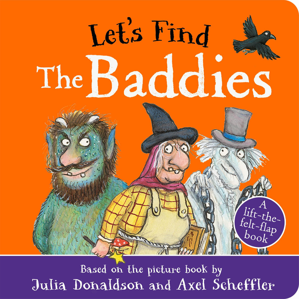 Let’s Find the Baddies Lift-the-Flap Book, Learning SPACE