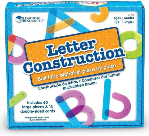Letter Construction Activity Set-Dyslexia,Early Years Literacy,Handwriting,Learn Alphabet & Phonics,Learning Difficulties,Learning Resources,Light Box Accessories,Literacy Toys,Neuro Diversity,Primary Literacy,Stock,Strength & Co-Ordination,Visual Sensory Toys-Learning SPACE