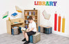 Library Set Sticker Set, Learning SPACE