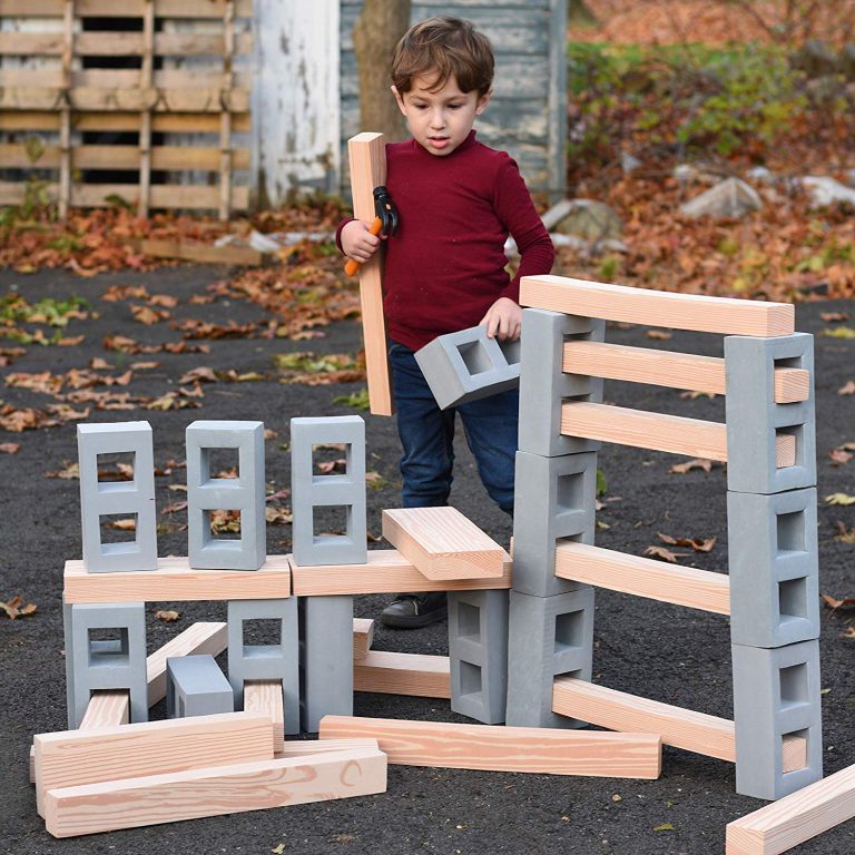 Life-Size Breeze Block Set - 20 Piece or 40 Piece Set, Learning SPACE