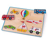 Lift Out Puzzle (Transport)-Bigjigs Toys,Cars & Transport,Games & Toys,SCOTEXCEL,Sound. Peg & Inset Puzzles,Wooden Toys-Learning SPACE