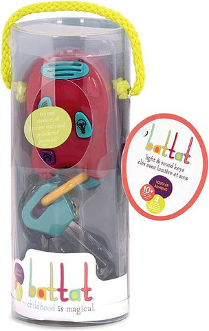 Light And Sound Keys-AllSensory,Baby Cause & Effect Toys,Baby Musical Toys,Baby Sensory Toys,Battat Toys,Calming & Anxiety,Cars & Transport,communication,Discontinued,Helps With,Imaginative Play,Music,Neuro Diversity,Nurture Room,Sensory Light Up Toys,Sound,Stock,Talking Buttons & Buzzers,Visual Sensory Toys-Learning SPACE