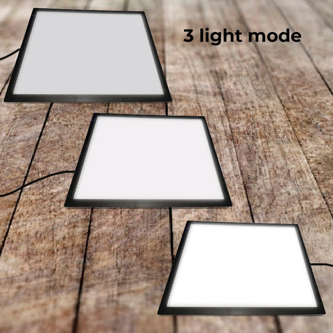 Light Panel Large with 3 light settings-AllSensory,Light Boxes,Playlearn,Sensory Light Up Toys,Visual Sensory Toys-Learning SPACE