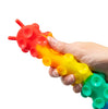 Light Up Suction Push Popper Rainbow Caterpillar, Learning SPACE
