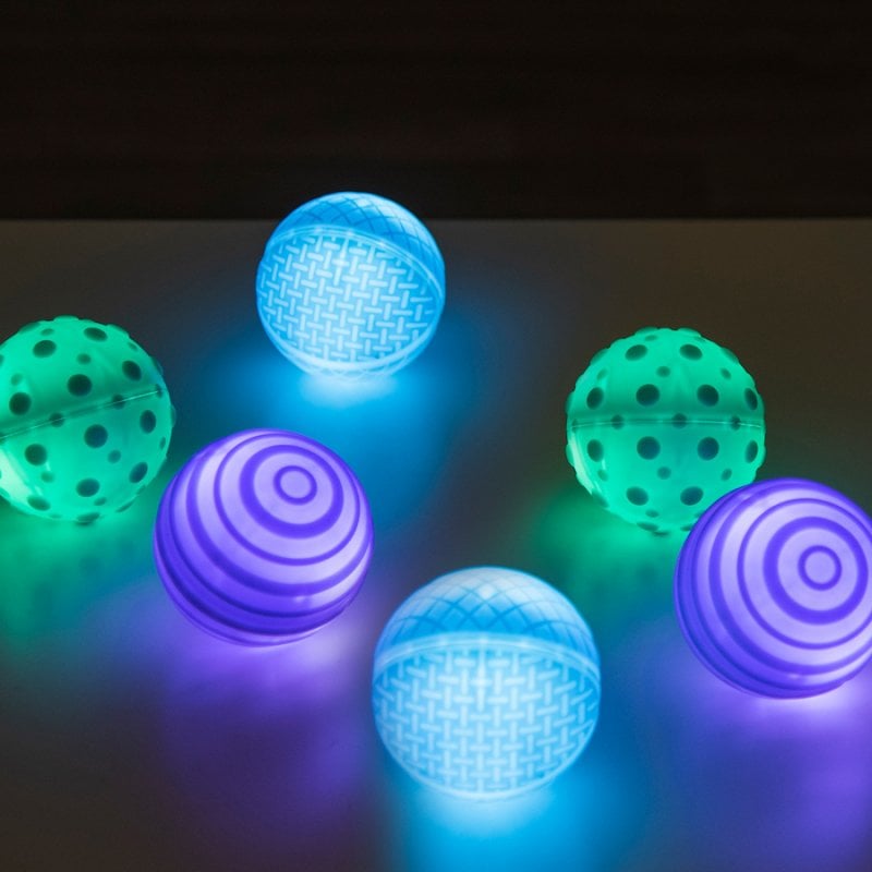 Light Up Tactile Glow Spheres, Learning SPACE