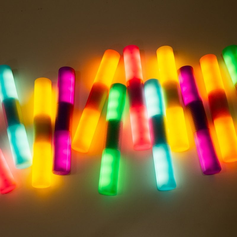 Light up Glow Spheres, Cylinders and Bricks, Learning SPACE