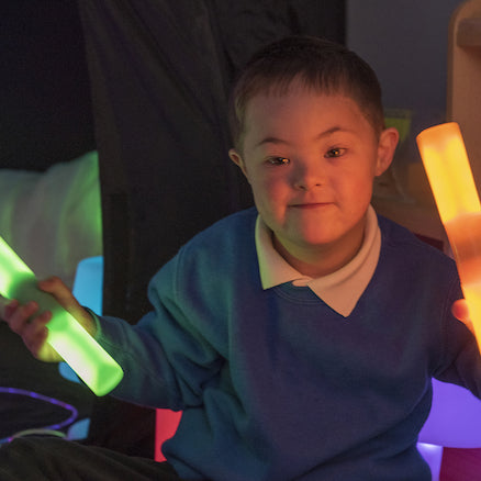 Light up Glow Spheres, Cylinders and Bricks, Learning SPACE
